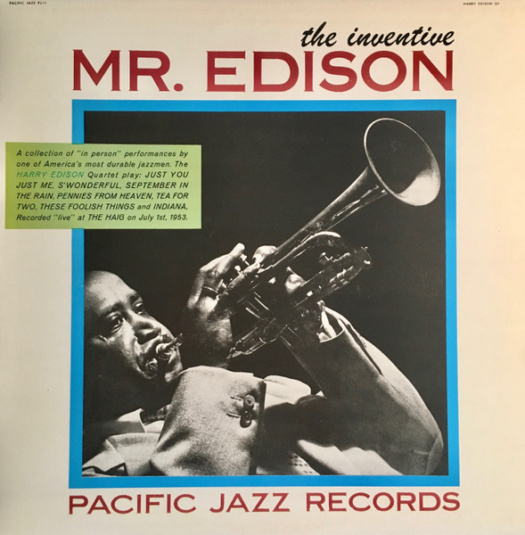 The Harry Edison Quartet – The Inventive Mr. Edison (1984, Vinyl