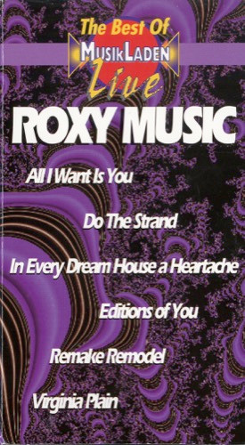 Roxy Music – Musikladen (2001, DVD) - Discogs