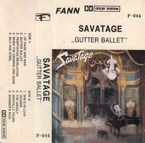 Savatage – Gutter Ballet (Cassette) - Discogs