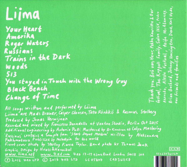 Liima - ii | 4AD (CAD 3611 CD) - 2