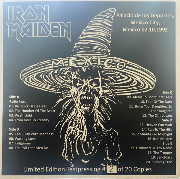 From Here To Mexico - Vinilo - Iron Maiden - Disco