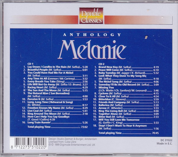 ladda ner album Melanie - Anthology