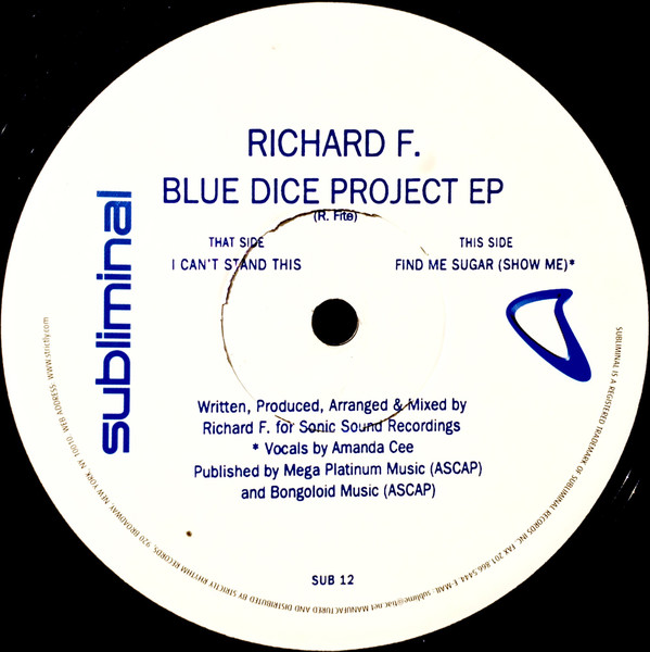 last ned album Richard F - The Blue Dice Project EP