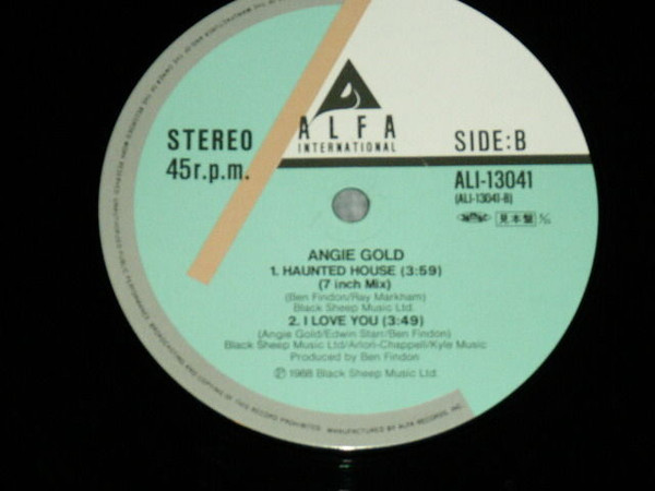ladda ner album Angie Gold - Haunted House