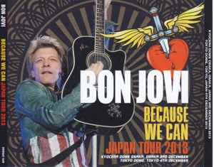Bon Jovi - Because We Can Japan Tour 2013 album cover