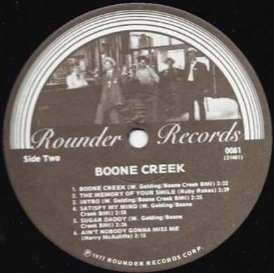 ladda ner album Boone Creek - Boone Creek