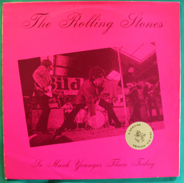The Rolling Stones – So Much Younger Than Today (1983, Red Vinyl 