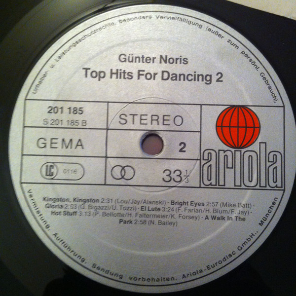 télécharger l'album Download Günter Noris - Top Hits For Dancing 2 album