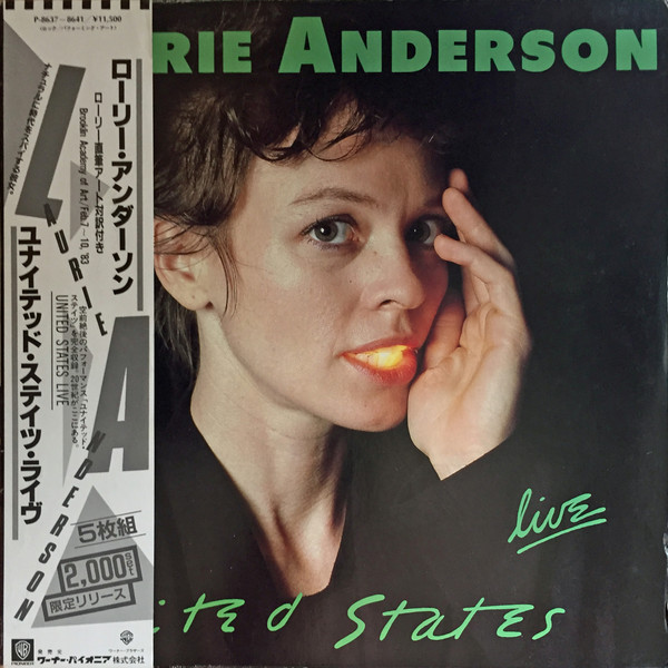 Laurie Anderson – United States Live (1984, Vinyl) - Discogs