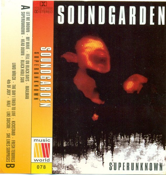 Soundgarden – Superunknown (Cassette) - Discogs