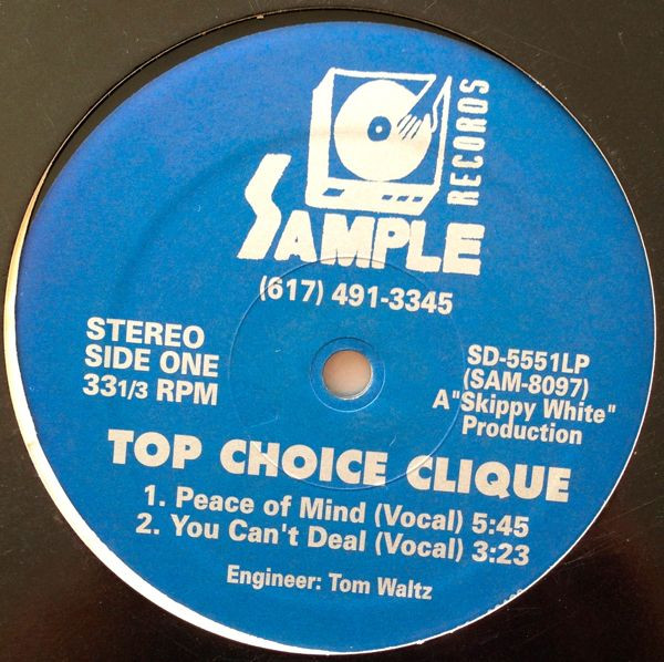 オールドスクールラップTop Choice Clique - Peace Of Mind