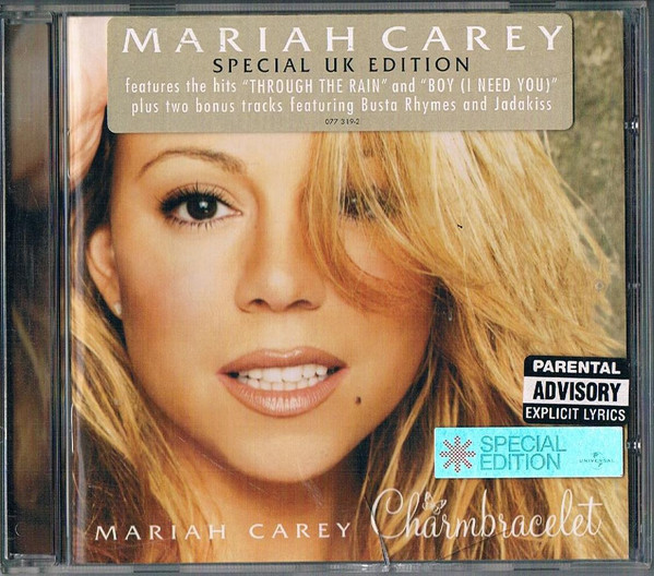 Mariah Carey – Charmbracelet (2002, CD) - Discogs