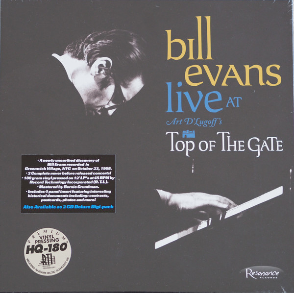 Bill Evans – Live At Art D'Lugoff's Top Of The Gate (2012, 180