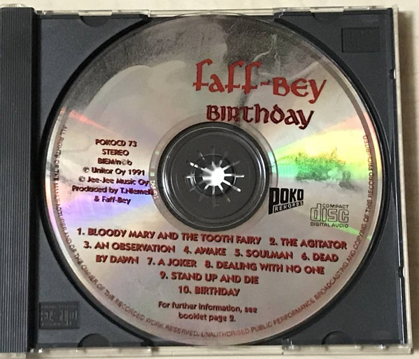 descargar álbum FaffBey ファフーベイ - Birthday バースディ