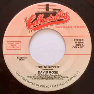 David Rose - The Stripper / Happy Birthday album cover