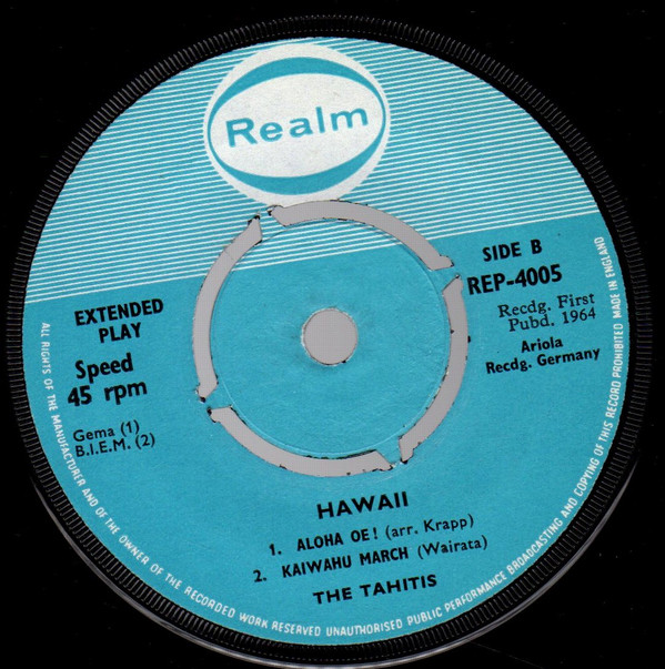 lataa albumi The Tahitis, The Moana Quartet - Hawaii
