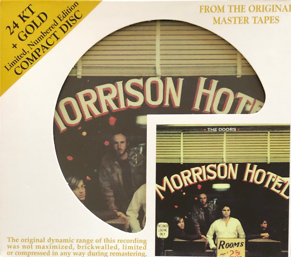 The Doors – Morrison Hotel (2009, 24 Kt Gold, CD) - Discogs