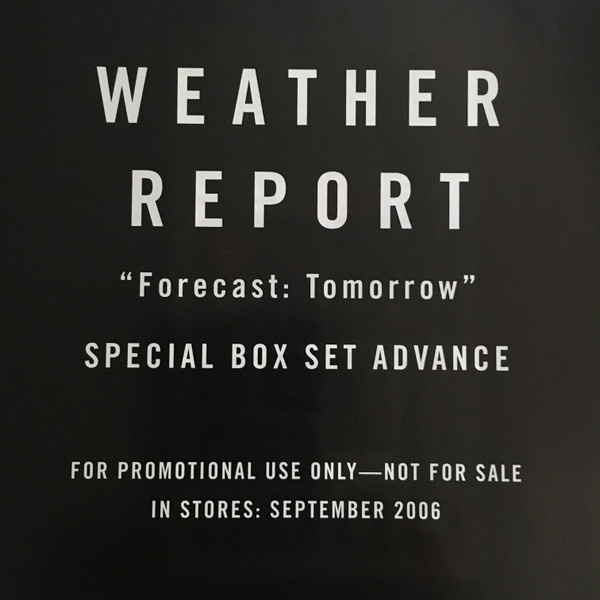 Weather Report – Forecast: Tomorrow (2006, CD) - Discogs