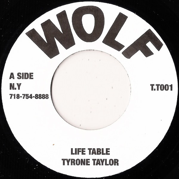 A:EXTRA EXTRA / TYRONE TAYLORB:LIFE TABLE TURNING / TYRONE TAYLOR