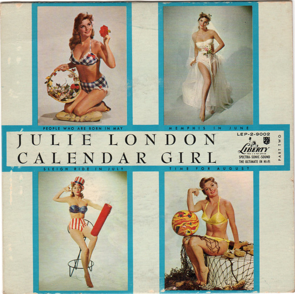 Julie London – Calendar Girl - Part Two (1956, Vinyl) - Discogs