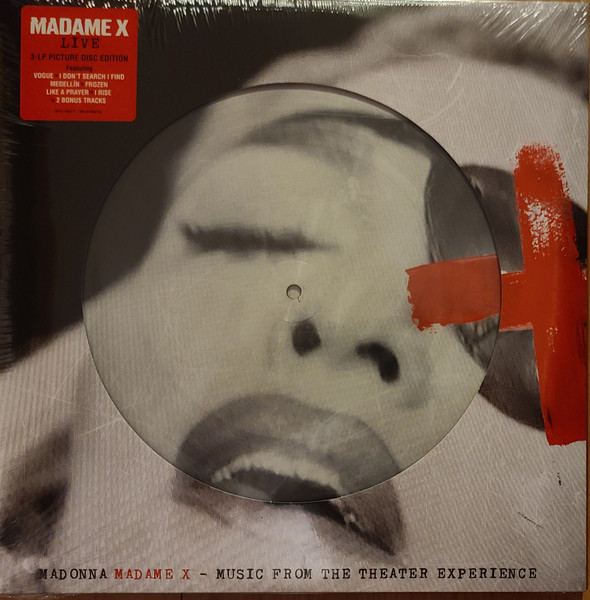 Madonna Web Exclusive Madame X Clear Vinyl (2 LP)