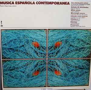 NM PEDRO ESPINOSA piano musica española contemporanea 1976 emec