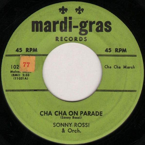 Sonny Rossi Orch. Cha Cha On Parade Heart And Soul 1956