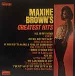 Cover of Maxine Brown's Greatest Hits, , Vinyl