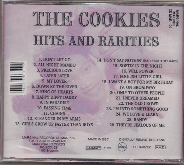 Album herunterladen The Cookies - Hits And Rarities