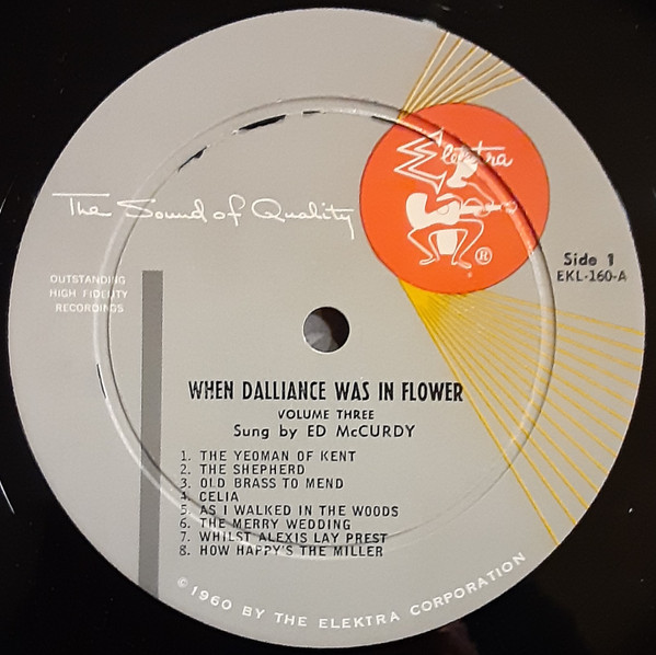télécharger l'album Ed McCurdy - When Dalliance Was In Flower And Maidens Lost Their Heads Volume III