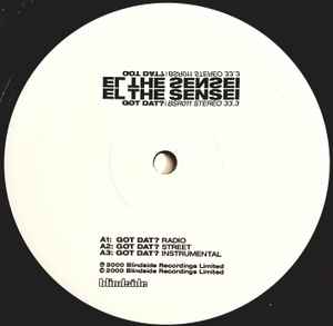 El Da Sensei – Got Dat? / Live Shit (2000, Vinyl) - Discogs