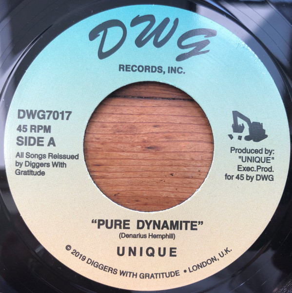 Unique – Pure Dynamite (1989, Vinyl) - Discogs