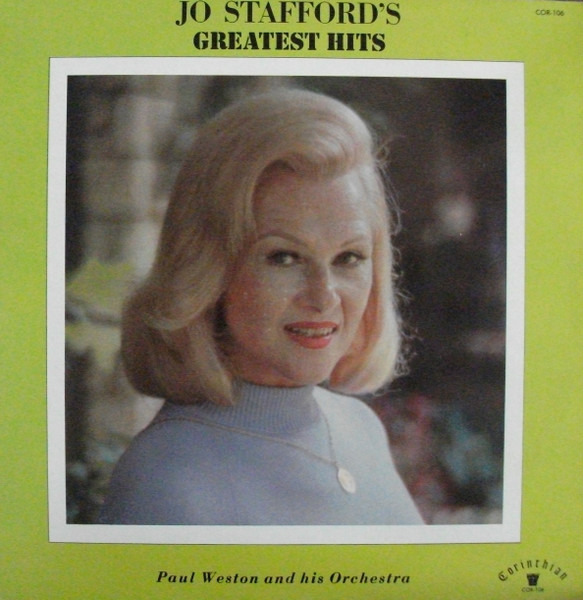 Jo Stafford With Paul Weston And His Orchestra – Jo Stafford's