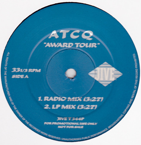 A Tribe Called Quest - Award Tour | Releases | Discogs