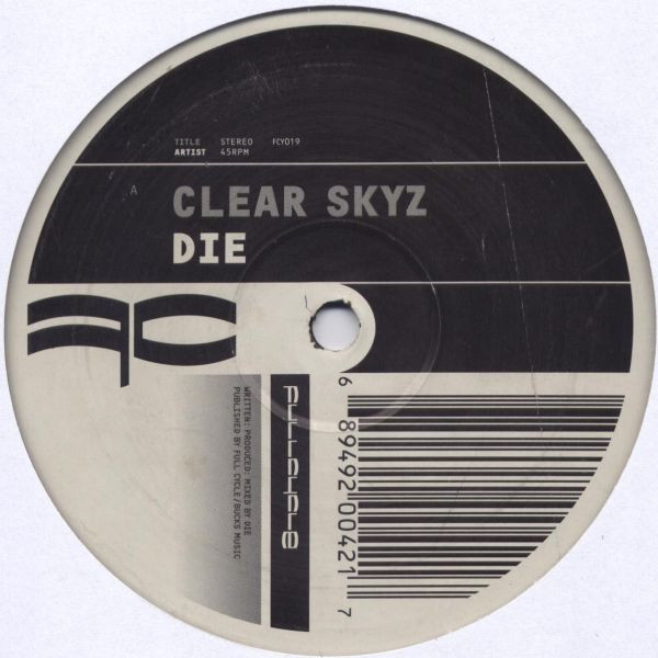 lataa albumi Die - Clear Skyz Reminsce