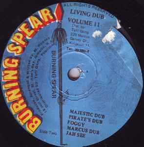 Burning Spear – Living Dub Vol. 2 (1991, Vinyl) - Discogs