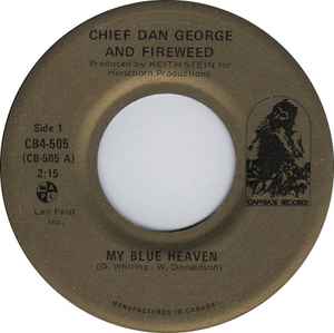 Chief Dan George - My Blue Heaven album cover