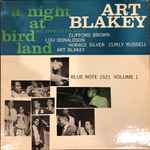 Cover of A Night At Birdland, Volume 1, 1964, Vinyl