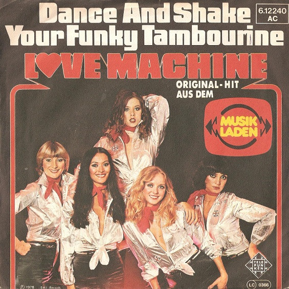 Love Machine – Dance And Shake Your Funky Tambourine (1978, Vinyl 