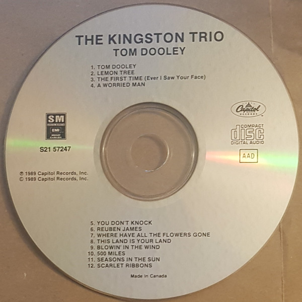 descargar álbum The Kingston Trio - Tom Dooley And Other Folksong Hits