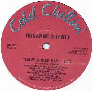 Roxanne Shanté – Have A Nice Day (1987, Company Cover, Vinyl