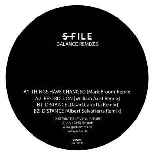 S-File - Balance Remixes album cover