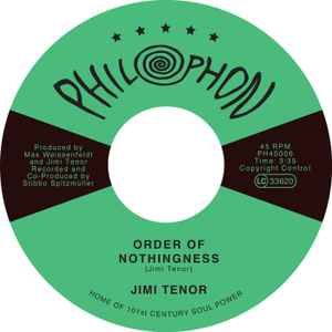 Order Of Nothingness / Tropical Eel - Jimi Tenor