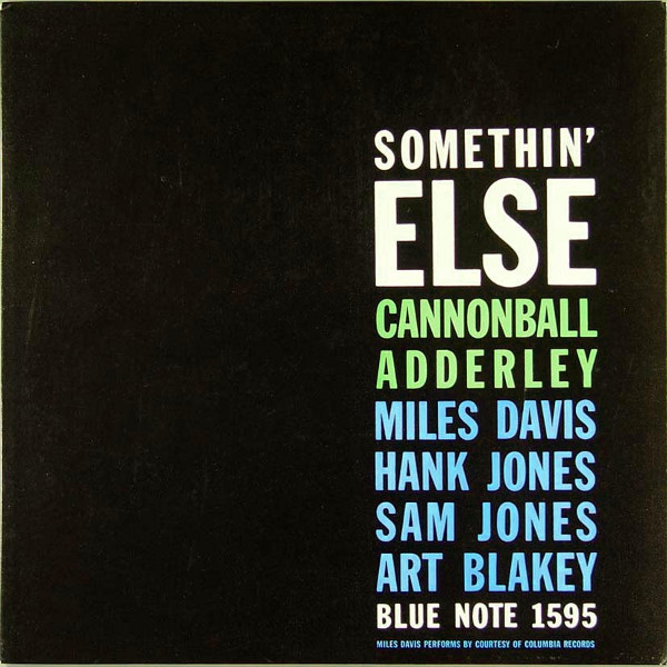 Cannonball Adderley – Somethin' Else (1958, Vinyl) - Discogs