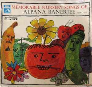 Alpana Banerjee - Memorable Nursery Songs Of album cover
