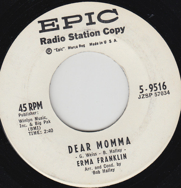 baixar álbum Erma Franklin - Dear Momma Never Again