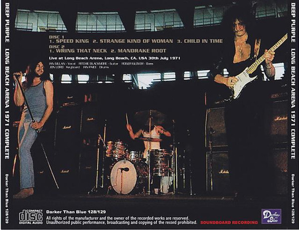 lataa albumi Deep Purple - Long Beach Arena 1971 Complete