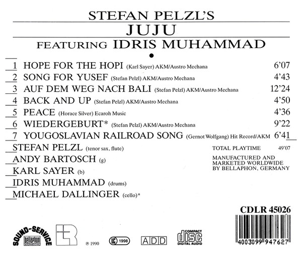 baixar álbum Stefan Pelzl's Juju - Stefan Pelzls Juju Featuring Idris Muhammad