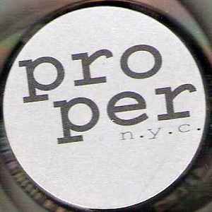 Proper N.Y.C. on Discogs