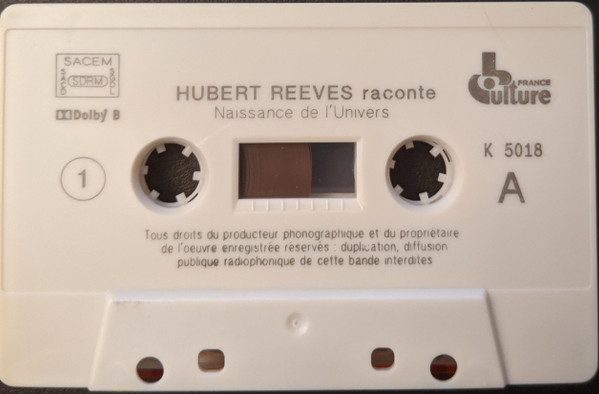 baixar álbum Hubert Reeves - Raconte La Naissance De LUnivers